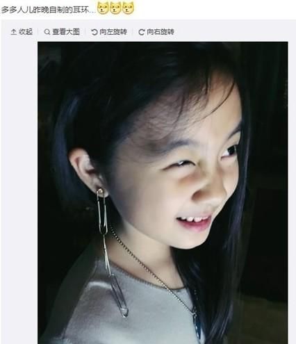 关颖女儿偷穿妈妈高跟鞋,样子超可爱,你怎么看呢图5